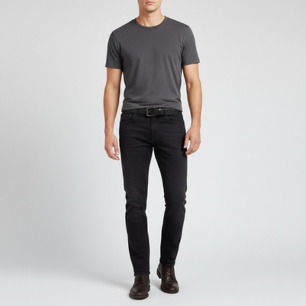 Polo Ralph Lauren Jeans Men Size 36x30 Black Regular Fit 5-Pocket Design Preppy